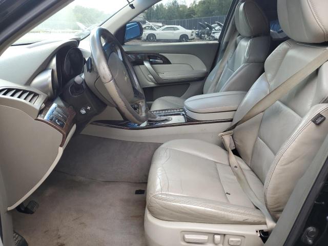 2HNYD2H46BH517242 - 2011 ACURA MDX TECHNOLOGY BLACK photo 7
