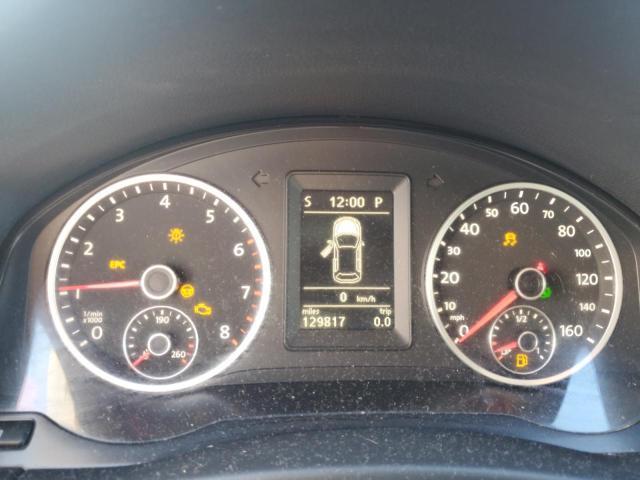 WVGBV7AX7AW510192 - 2010 VOLKSWAGEN TIGUAN SE BLACK photo 9