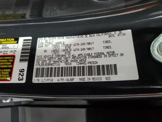3TMLB5JN3RM037116 - 2024 TOYOTA TACOMA DOUBLE CAB GRAY photo 13
