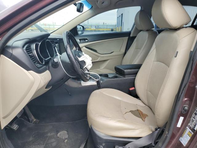 5XXGN4A77CG065773 - 2012 KIA OPTIMA EX Marron photo 7