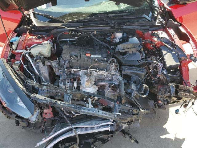 2HGFC2F61MH534944 - 2021 HONDA CIVIC LX RED photo 11