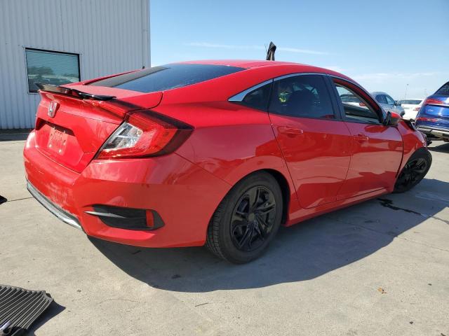 2HGFC2F61MH534944 - 2021 HONDA CIVIC LX RED photo 3