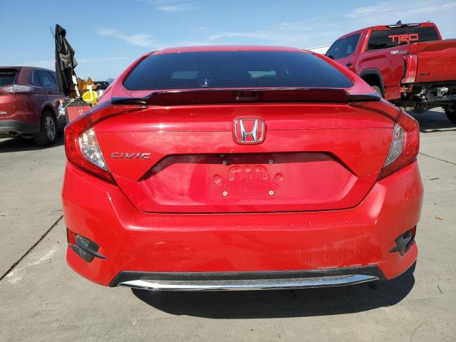 2HGFC2F61MH534944 - 2021 HONDA CIVIC LX RED photo 6