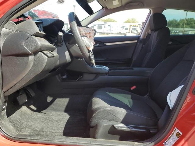 2HGFC2F61MH534944 - 2021 HONDA CIVIC LX RED photo 7