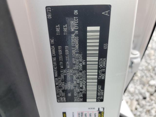 2T2BAMCA5PC033315 - 2023 LEXUS RX 350 BASE Ağ foto 13