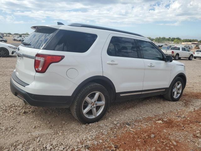 1FM5K7D8XJGB64627 - 2018 FORD EXPLORER XLT თეთრი ფოტო 3