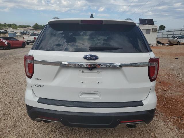 1FM5K7D8XJGB64627 - 2018 FORD EXPLORER XLT თეთრი ფოტო 6