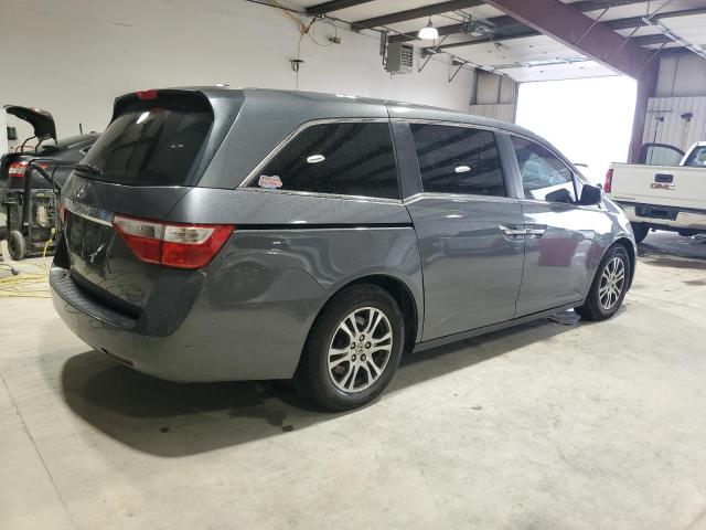 5FNRL5H65DB012947 - 2013 HONDA ODYSSEY EXL Сұр фото 3