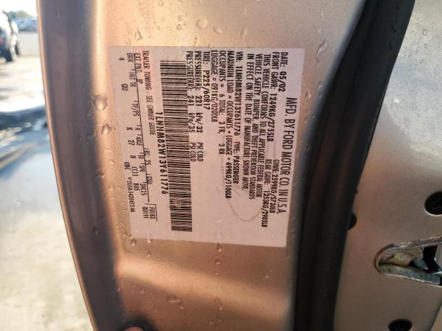 1LNHM82W13Y611776 - 2003 LINCOLN TOWN CAR SIGNATURE Күміс фото 12