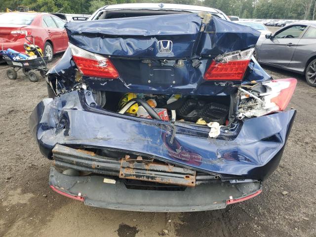 1HGCR3F86EA007829 - 2014 HONDA ACCORD EXL BLUE photo 6