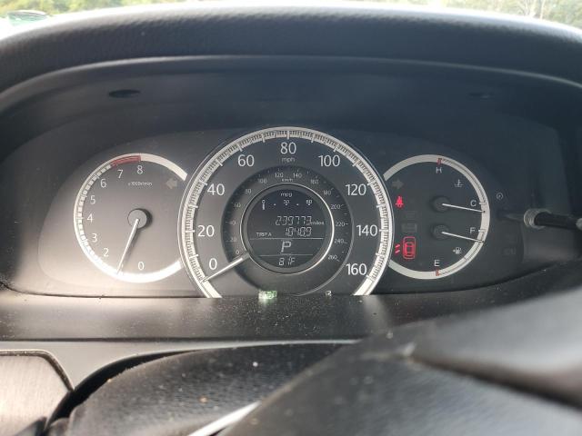 1HGCR3F86EA007829 - 2014 HONDA ACCORD EXL BLUE photo 9