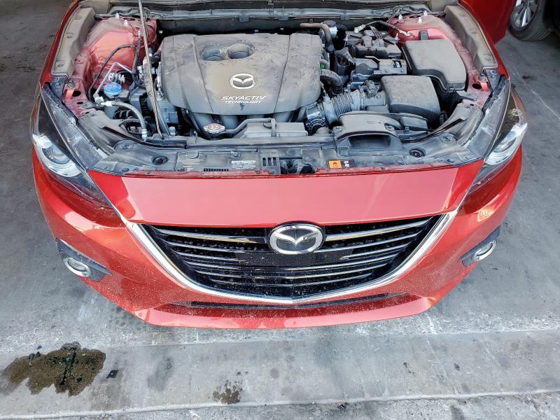 JM1BM1M36F1259666 - 2015 MAZDA 3 GRAND TOURING RED photo 11