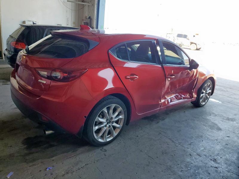 JM1BM1M36F1259666 - 2015 MAZDA 3 GRAND TOURING RED photo 3