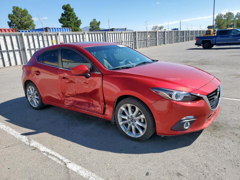 JM1BM1M36F1259666 - 2015 MAZDA 3 GRAND TOURING RED photo 4