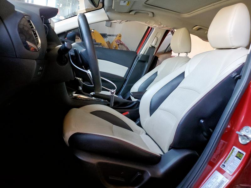 JM1BM1M36F1259666 - 2015 MAZDA 3 GRAND TOURING RED photo 7