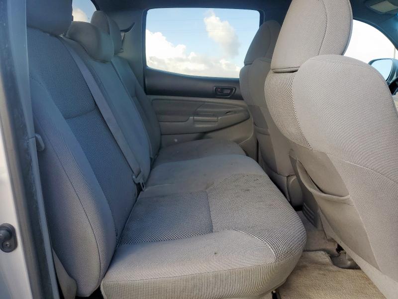 5TFJU4GN5BX003908 - 2011 TOYOTA TACOMA DOUBLE CAB PRERUNNER SILVER photo 10