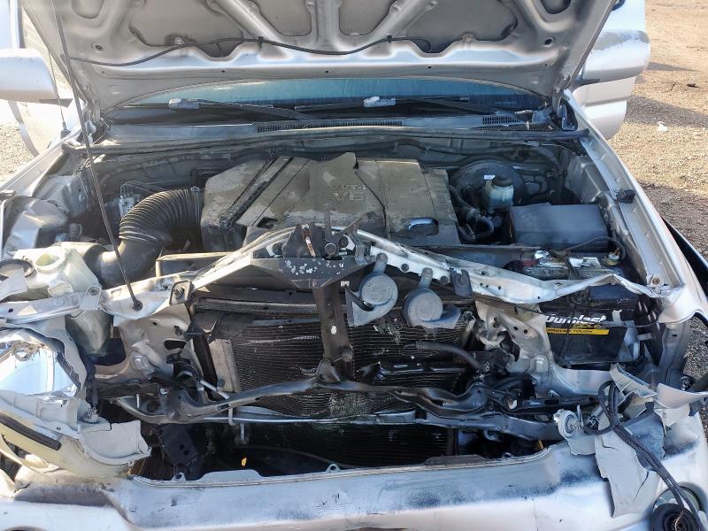 5TFJU4GN5BX003908 - 2011 TOYOTA TACOMA DOUBLE CAB PRERUNNER SILVER photo 11