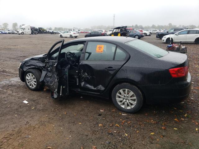3VWDK7AJXBM311217 - 2011 VOLKSWAGEN JETTA BLACK photo 2