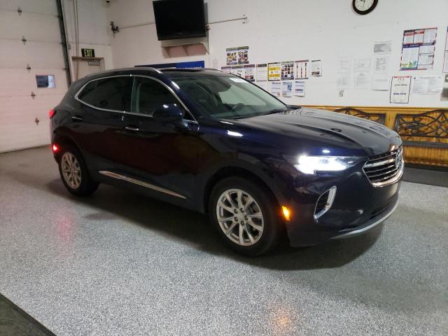 LRBFZMR49MD197485 - 2021 BUICK ENVISION PREFERRED ლურჯი ფოტო 4