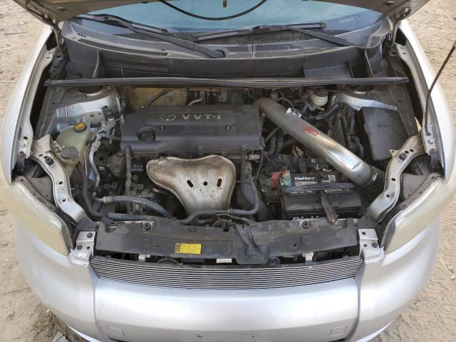 JTLKE50E981025444 - 2008 TOYOTA SCION XB SILVER photo 11