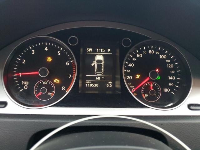 WVWMP7AN1AE543619 - 2010 VOLKSWAGEN CC SPORT BLACK photo 9