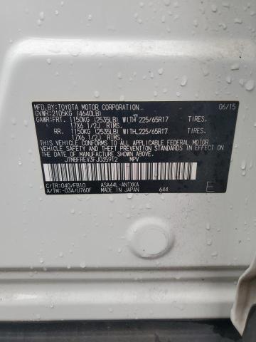 JTMBFREV3FJ035912 - 2015 TOYOTA RAV4 LE WHITE photo 13