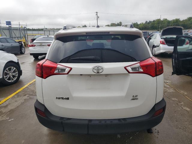 JTMBFREV3FJ035912 - 2015 TOYOTA RAV4 LE WHITE photo 6