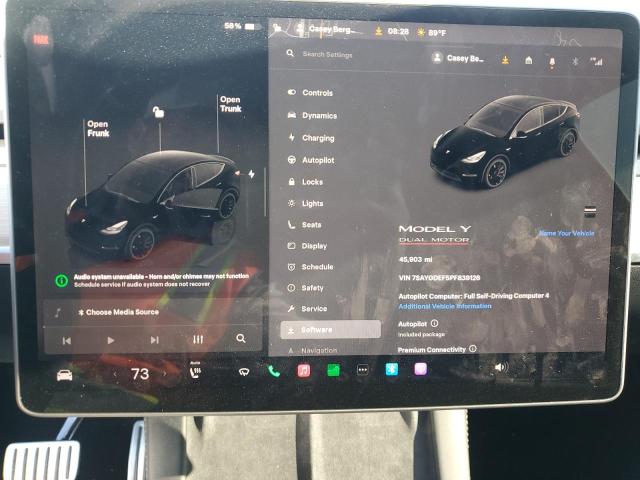 7SAYGDEF5PF839126 - 2023 TESLA MODEL Y 石墨色 照片 9
