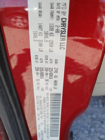 2A8HR54P78R718099 - 2008 CHRYSLER TOWN & COU TOURING Qırmızı foto 13