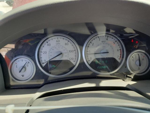 2A8HR54P78R718099 - 2008 CHRYSLER TOWN & COU TOURING Qırmızı foto 9