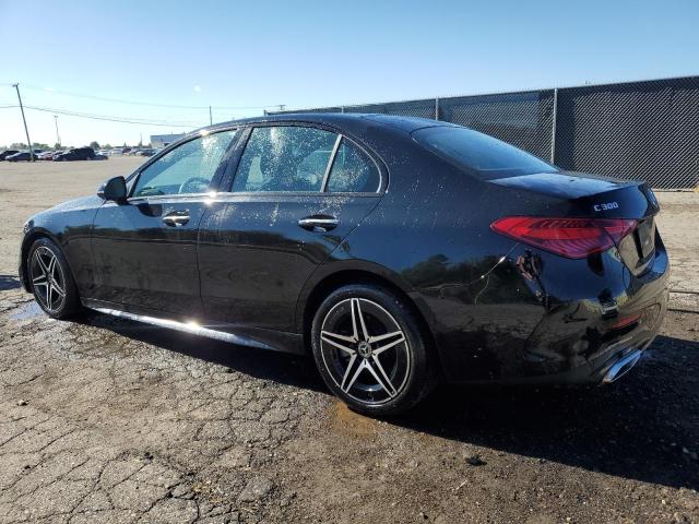 W1KAF4HB8PR154127 - 2023 MERCEDES-BENZ C 300 4MATIC BLACK photo 2