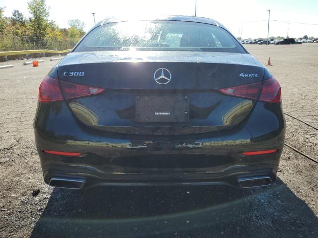 W1KAF4HB8PR154127 - 2023 MERCEDES-BENZ C 300 4MATIC BLACK photo 6
