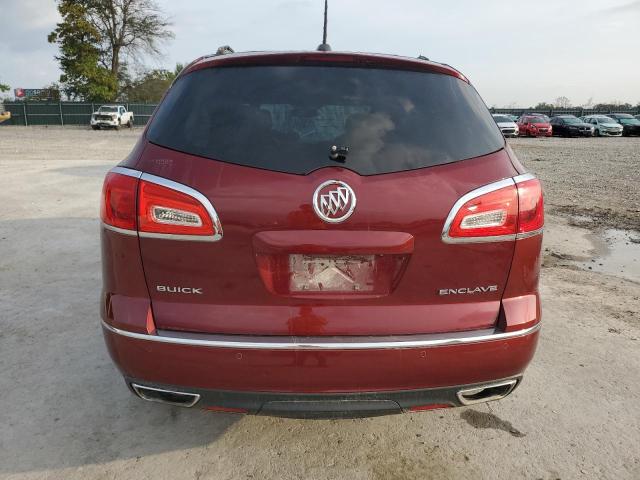 5GAKRAKD6GJ341929 - 2016 BUICK ENCLAVE RED photo 6