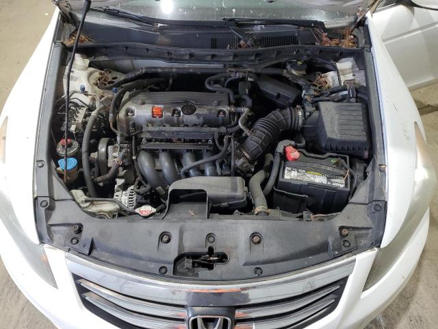 1HGCP2F74BA104434 - 2011 HONDA ACCORD EX თეთრი ფოტო 11