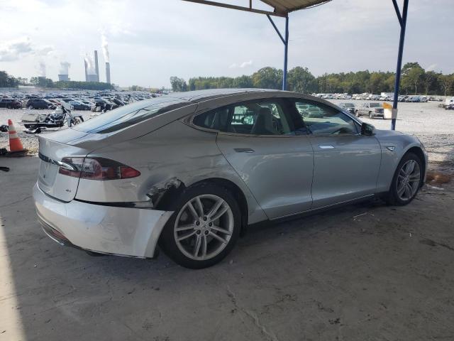 5YJSA1CN9DFP26269 - 2013 TESLA MODEL S ვერცხლისფერი ფოტო 3