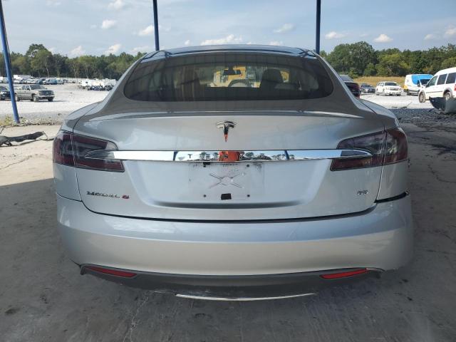 5YJSA1CN9DFP26269 - 2013 TESLA MODEL S ვერცხლისფერი ფოტო 6