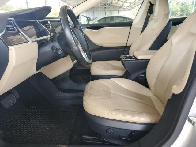 5YJSA1CN9DFP26269 - 2013 TESLA MODEL S ვერცხლისფერი ფოტო 7