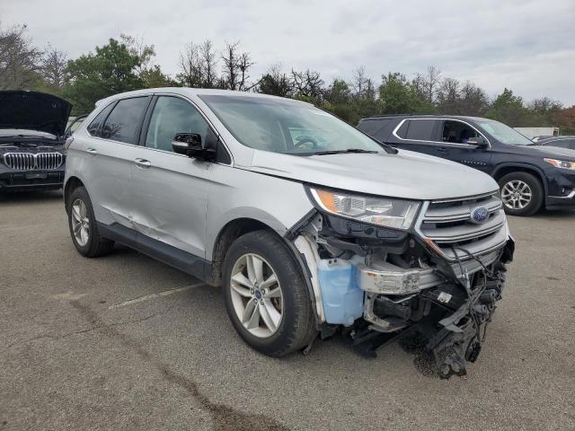 2FMPK4J9XHBC40014 - 2017 FORD EDGE SEL SILVER photo 4