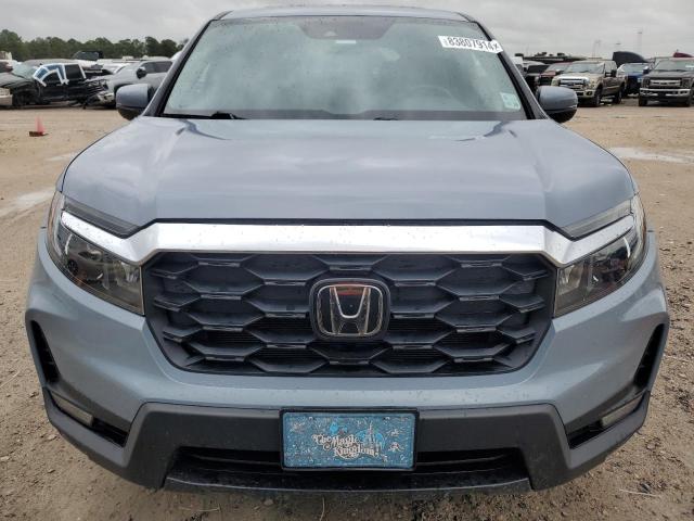 5FNYF7H56NB003813 - 2022 HONDA PASSPORT EXL BLUE photo 5