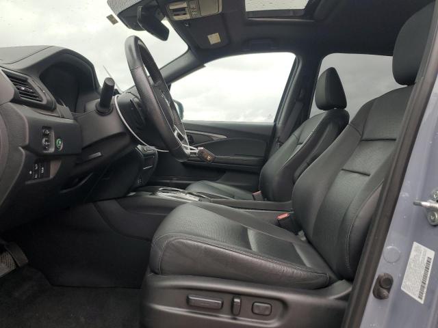 5FNYF7H56NB003813 - 2022 HONDA PASSPORT EXL BLUE photo 7