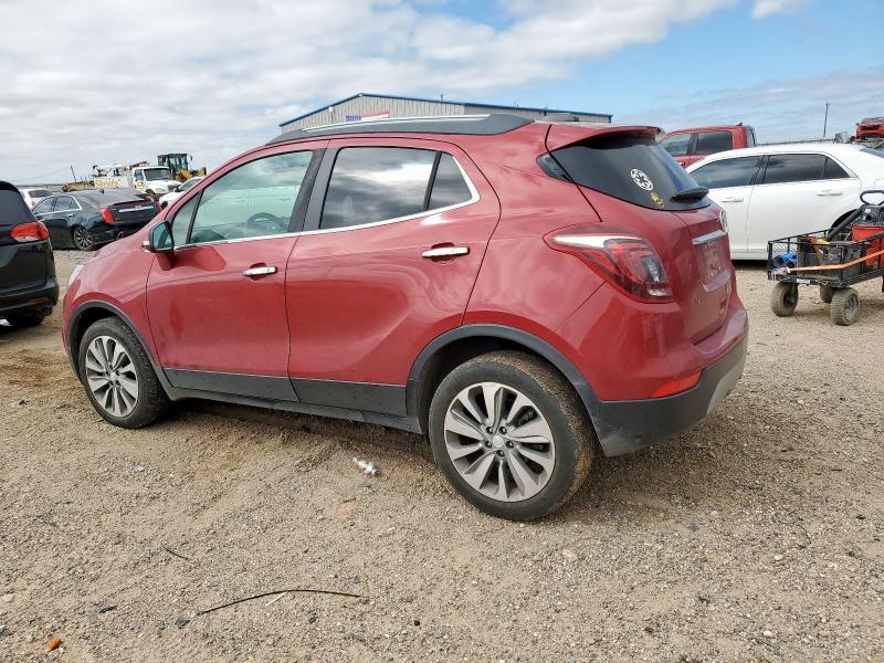 KL4CJASB8KB776943 - 2019 BUICK ENCORE PREFERRED MAROON photo 2