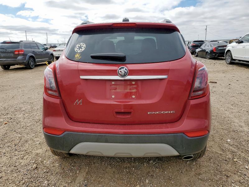 KL4CJASB8KB776943 - 2019 BUICK ENCORE PREFERRED MAROON photo 6