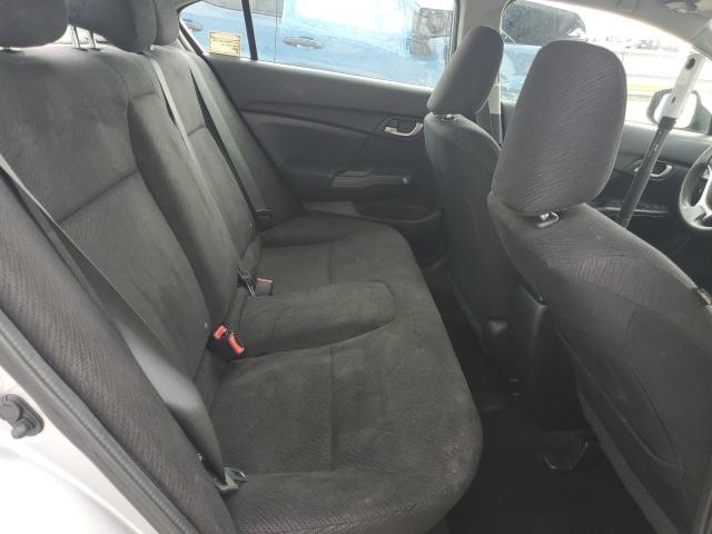 19XFB2F58DE014941 - 2013 HONDA CIVIC LX SILVER photo 10