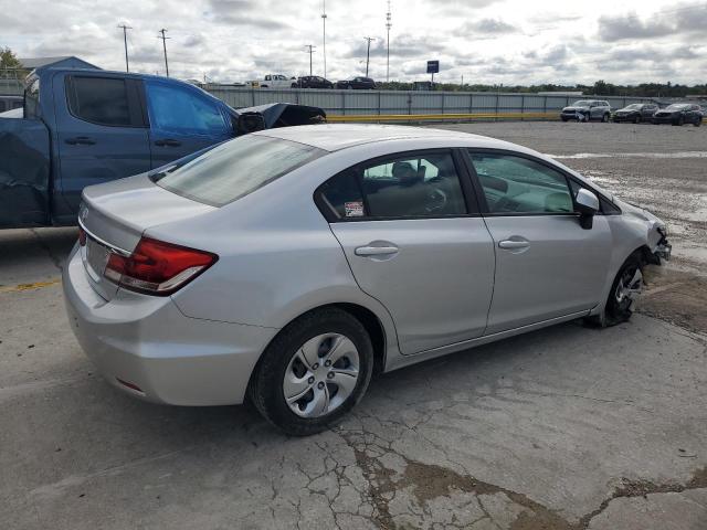 19XFB2F58DE014941 - 2013 HONDA CIVIC LX SILVER photo 3