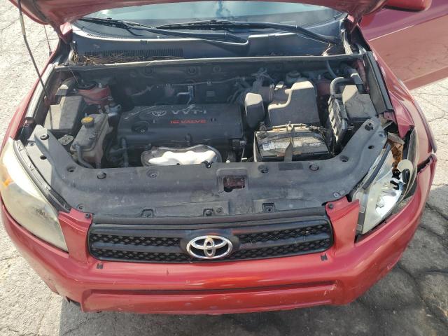 JTMBD32V076034356 - 2007 TOYOTA RAV4 SPORT RED photo 12