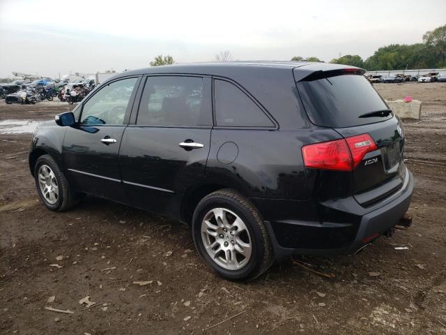 2HNYD28619H508508 - 2009 ACURA MDX TECHNOLOGY შავი ფოტო 2