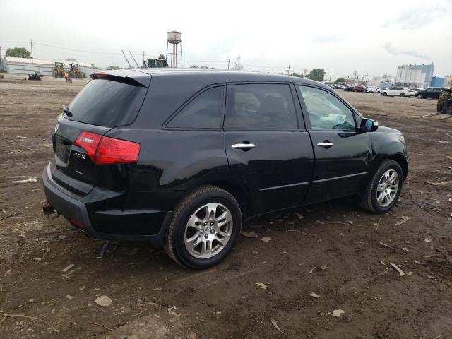2HNYD28619H508508 - 2009 ACURA MDX TECHNOLOGY შავი ფოტო 3