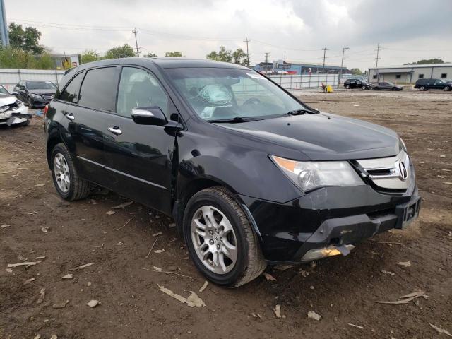 2HNYD28619H508508 - 2009 ACURA MDX TECHNOLOGY შავი ფოტო 4