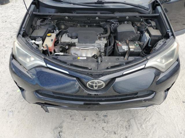 2T3WFREV5HW325316 - 2017 TOYOTA RAV4 XLE შავი ფოტო 12