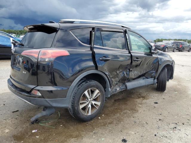 2T3WFREV5HW325316 - 2017 TOYOTA RAV4 XLE შავი ფოტო 3